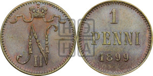 1 пенни 1899 года