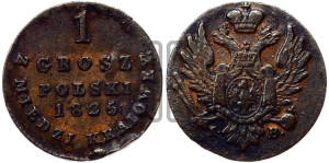 1 грош 1825 года IВ