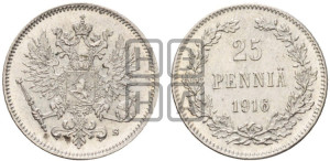 25 пенни 1916 года S