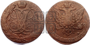 5 копеек 1760 года (без букв)