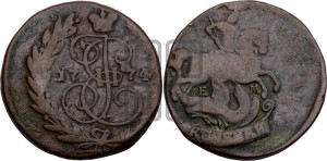 2 копейки 1774 года ЕМ (ЕМ, Екатеринбургский монетный двор)