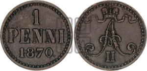 Пенни 1870 года