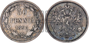 50 пенни 1890 года L