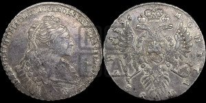 1 рубль 1735 года