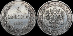 2 марки 1906 года L