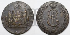 10 копеек 1781 года КМ (для Сибири)