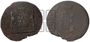 1 копейка 1769 года КМ (для Сибири)