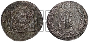 1 копейка 1775 года КМ (для Сибири)