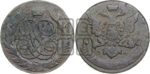 5 копеек 1760 года ММ (ММ)