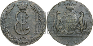 10 копеек 1766 года (для Сибири)
