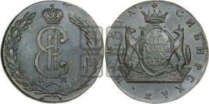 10 копеек 1776 года КМ (для Сибири)