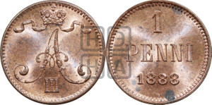 1 пенни 1888 года