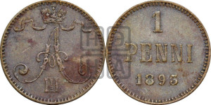 1 пенни 1893 года