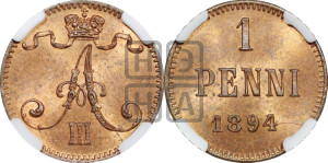 1 пенни 1894 года