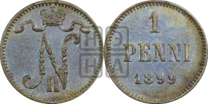 1 пенни 1899 года