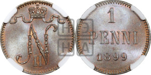 1 пенни 1899 года