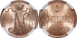 1 пенни 1902 года