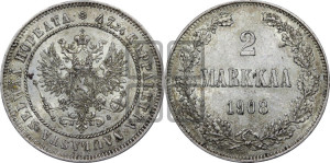 2 марки 1908 года L