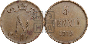 5 пенни 1910 года