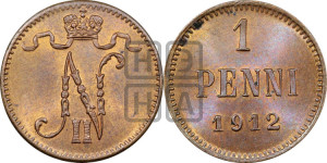 1 пенни 1912 года