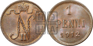 1 пенни 1912 года