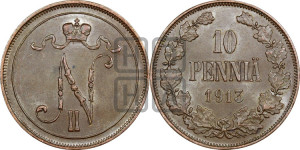 10 пенни 1913 года