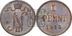 1 пенни 1915 года