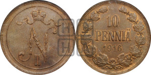 10 пенни 1916 года