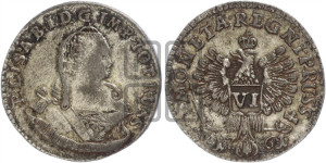 6 грошей 1761 года