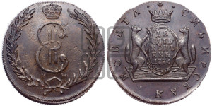 10 копеек 1776 года КМ (для Сибири)