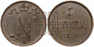 5 пенни 1910 года