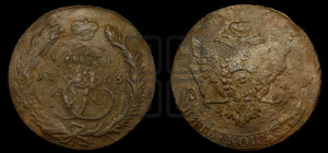 5 копеек 1763 года ММ (ММ, Красный  монетный двор)