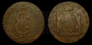 10 копеек 1778 года КМ (для Сибири)