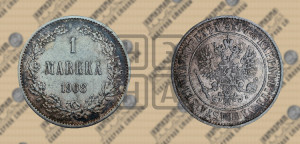 1 марка 1908 года L