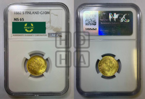 10 марок 1882 года S