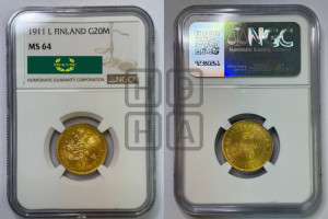 20 марок 1911 года L