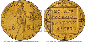 Дукат 1832 года факел