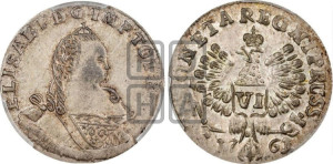 6 грошей 1761 года