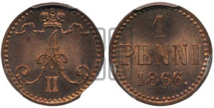 Пенни 1866 года