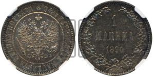 1 марка 1890 года L