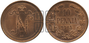 10 пенни 1915 года