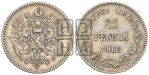25 пенни 1908 года L