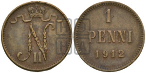 1 пенни 1912 года