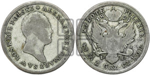 2 злотых 1824 года IВ