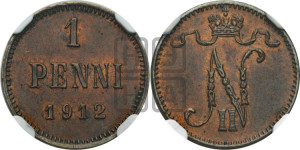 1 пенни 1912 года