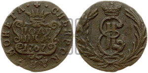 Полушка 1767 года КМ (для Сибири)