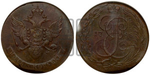 5 копеек 1788 года КМ (КМ, Сузунский монетный двор)