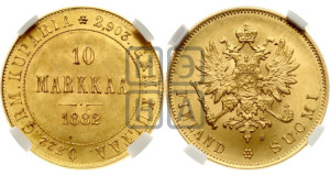 10 марок 1882 года S