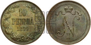 10 пенни 1899 года