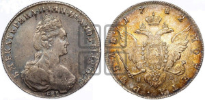 1 рубль 1782 года СПБ/ИЗ (новый тип)